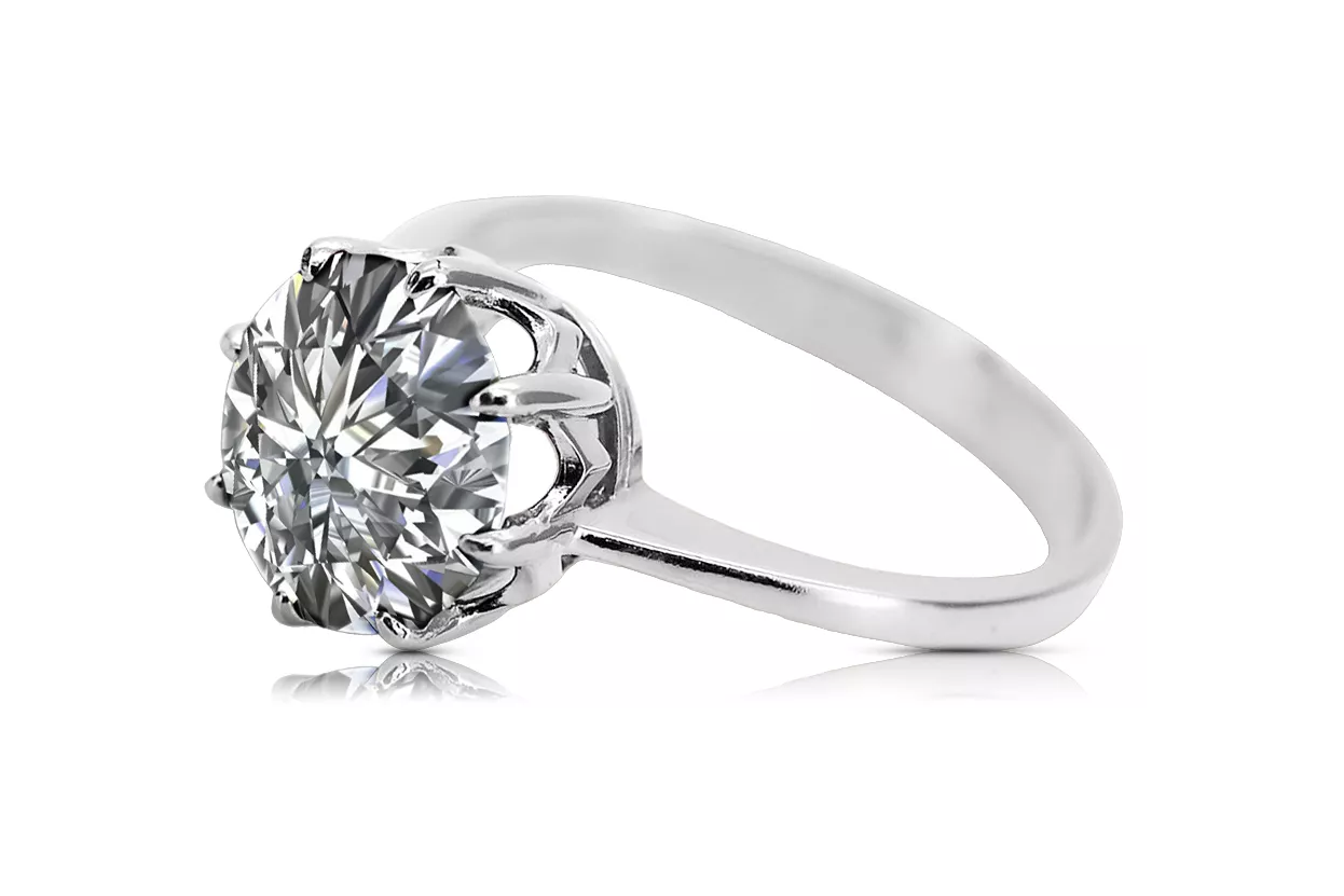 Cubic Zirconia 925 Silver Ring vinobraní VRC157S Style